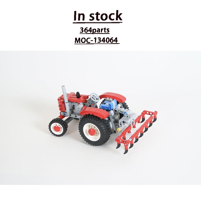 Urban Farming Model - MOC-134064 Miejska Farma Rolnicza Retro Traktor
