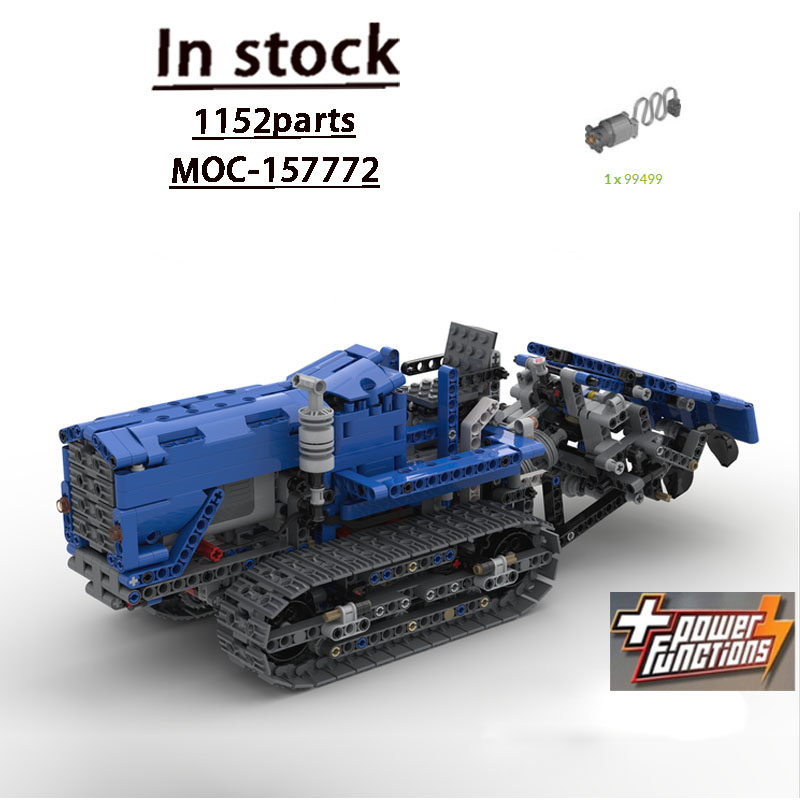 Urban Farming Model - MOC-157772 Miejski Traktor Rolniczy na Gąsienicach,