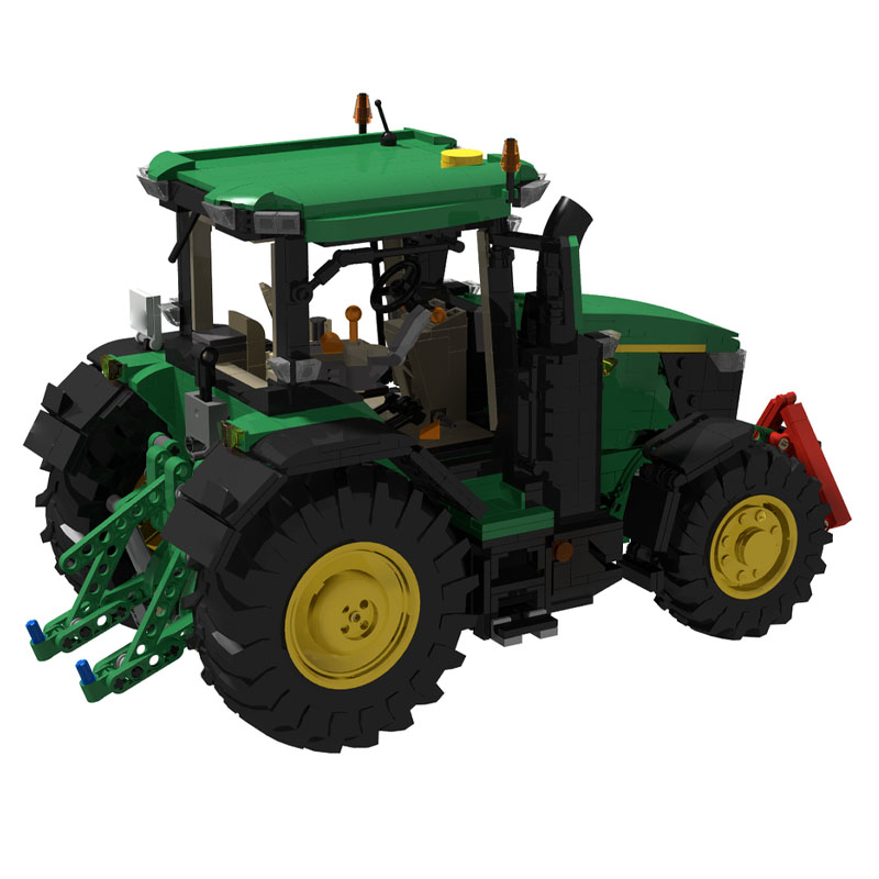Urban Farming Model - MOC-231420 Miejski Traktor Rolniczy Model z