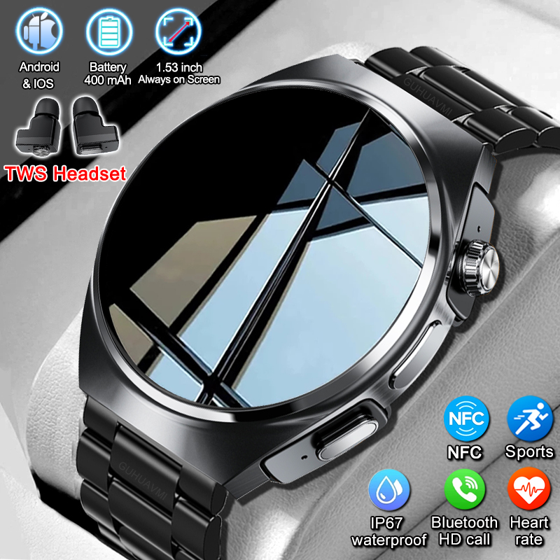 Do Oxygen Meter - Smartwatch 2w1 z Słuchawkami dla Kobiet