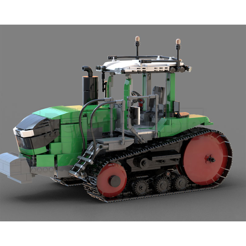 Urban Farming Model - MOC-260781 Miejska Farma Traktor Rolniczy Model