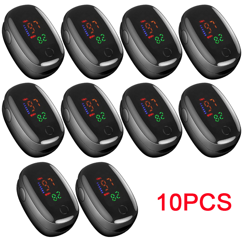 Do Oxygen Meter - 10P pulsoksymetr na palec cyfrowy pulsoksymetr