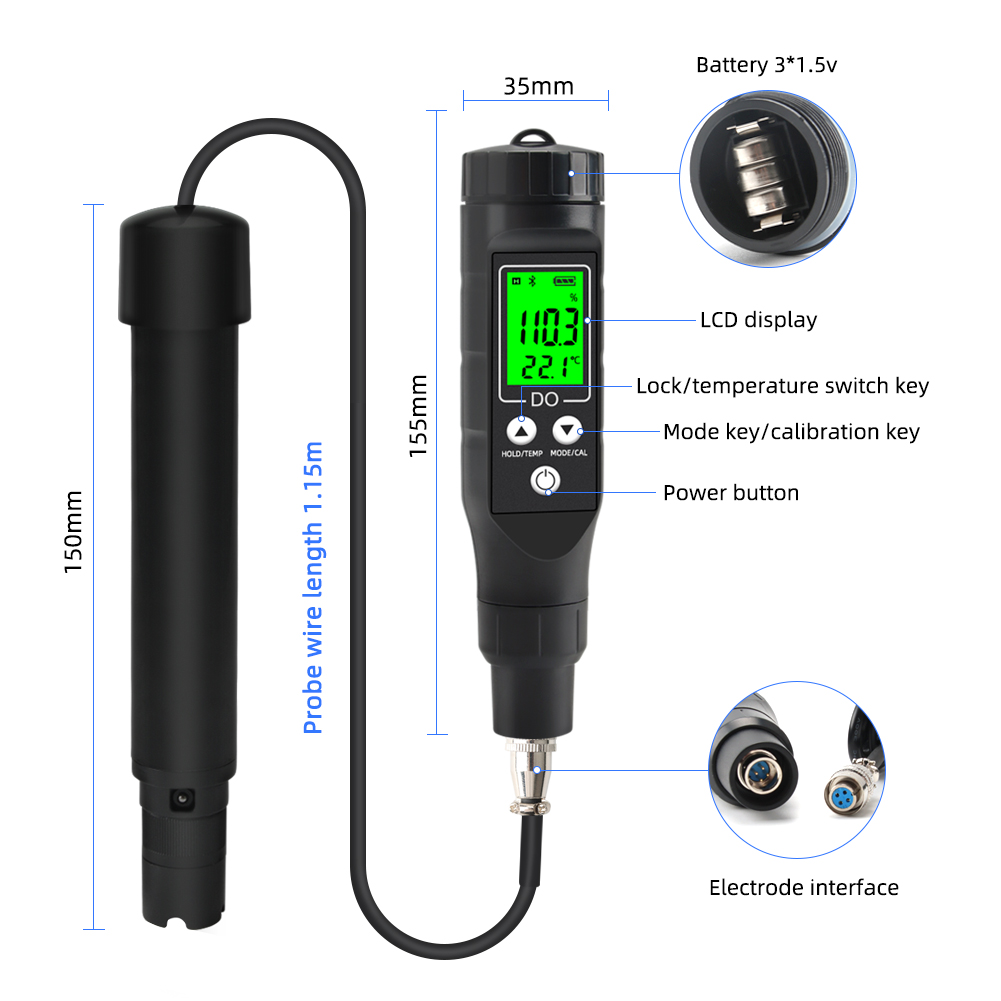 Miernik tlenu rozpuszczonego B – Do Oxygen Meter recenzja i cena