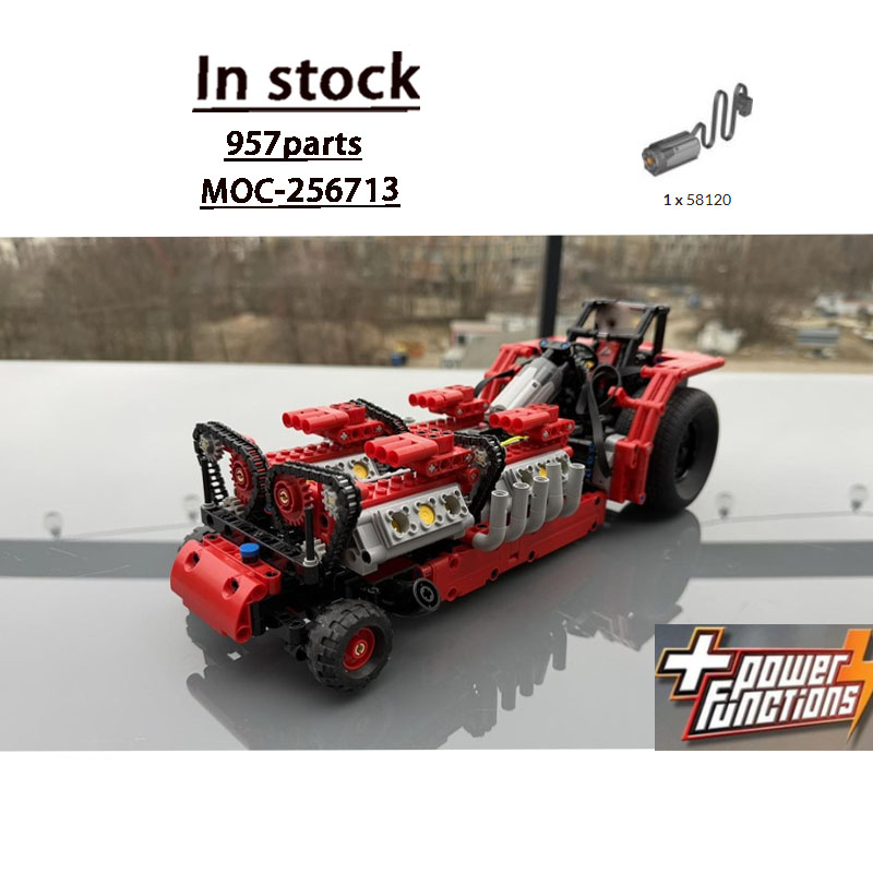 MOC-256713 Model traktora roln – Urban Farming Model recenzja i cena