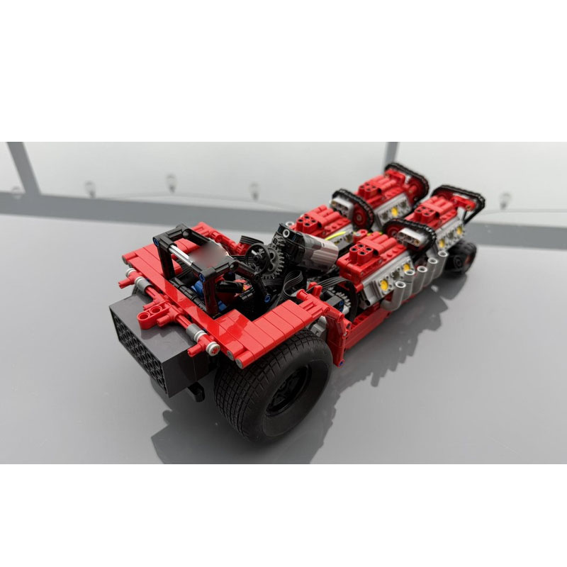 MOC-256713 Model traktora roln – Urban Farming Model recenzja i cena
