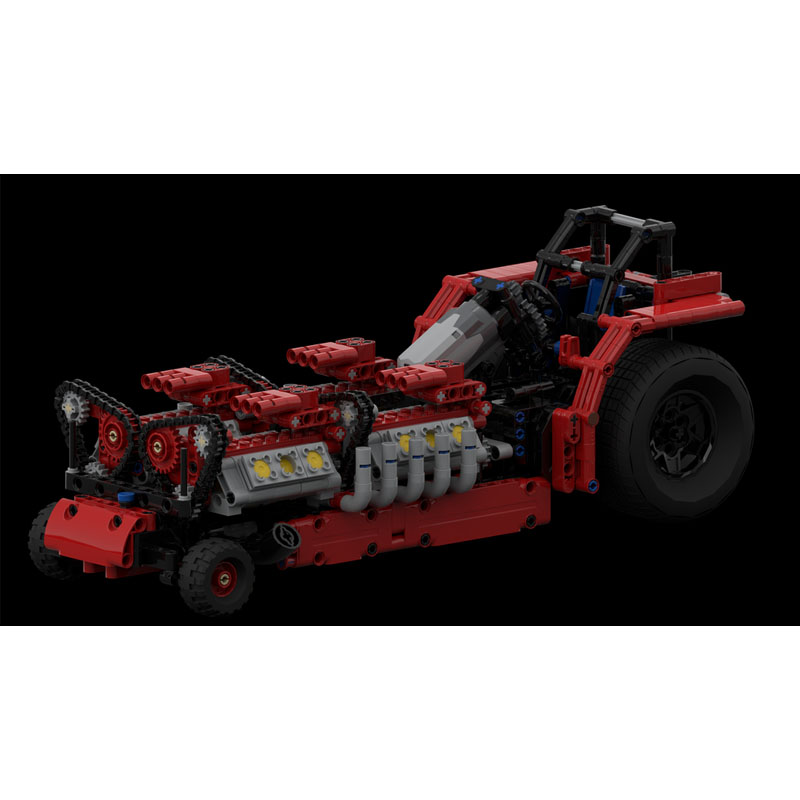 MOC-256713 Model traktora roln – Urban Farming Model recenzja i cena